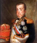 Jean-Baptiste Deshays John VI of Portugal oil